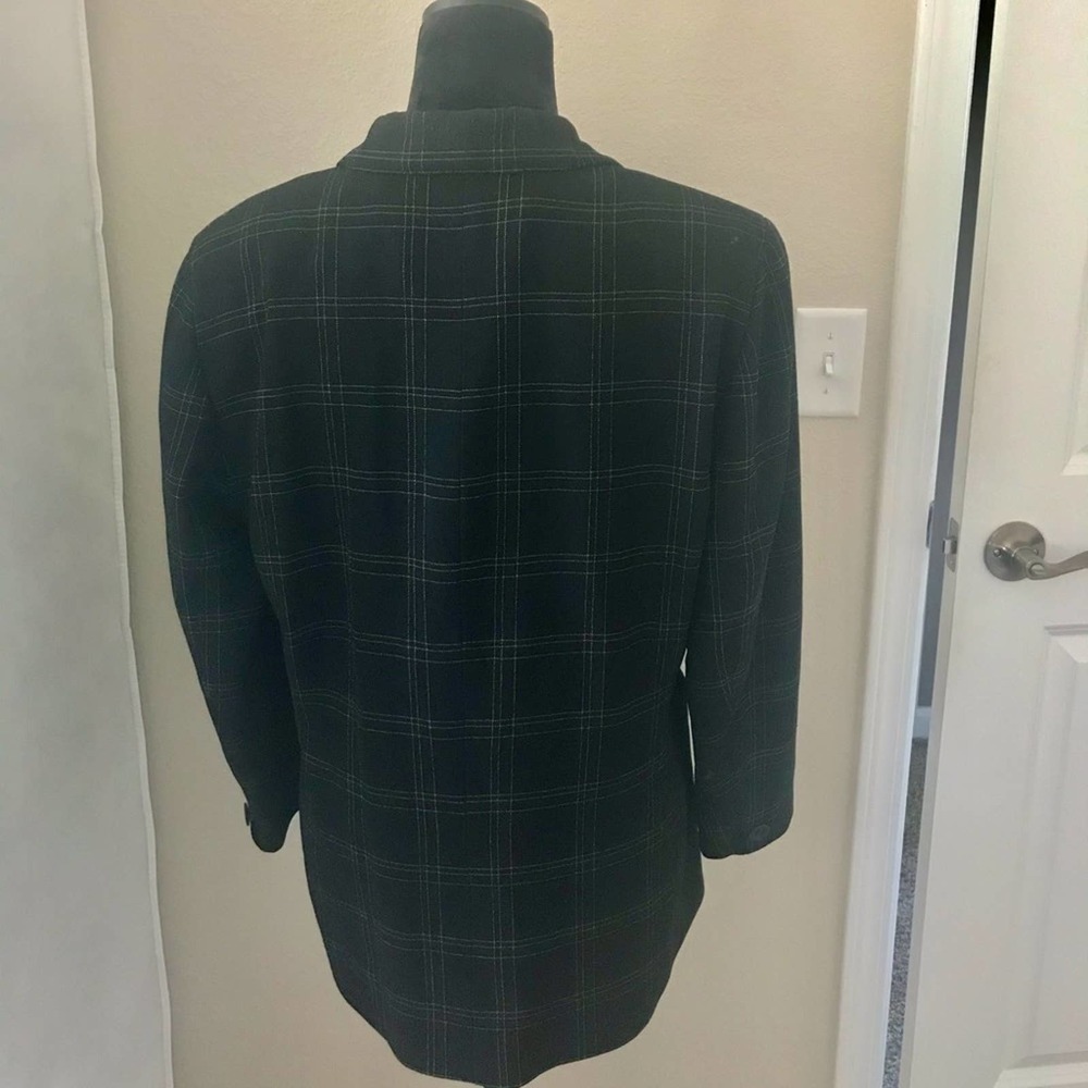 Emanuel Emanuel Ungaro Striped Black Blazer - Picture 2 of 6